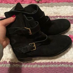 Kate Spade black boots size 7M. NEVER WORN!